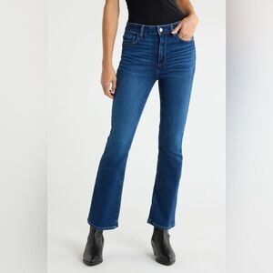 PAIGE Claudine High Waist Ankle Flare Jeans
